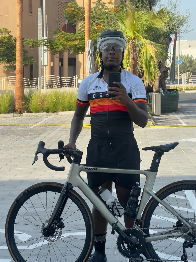Bike used in ZAHA telemetry work